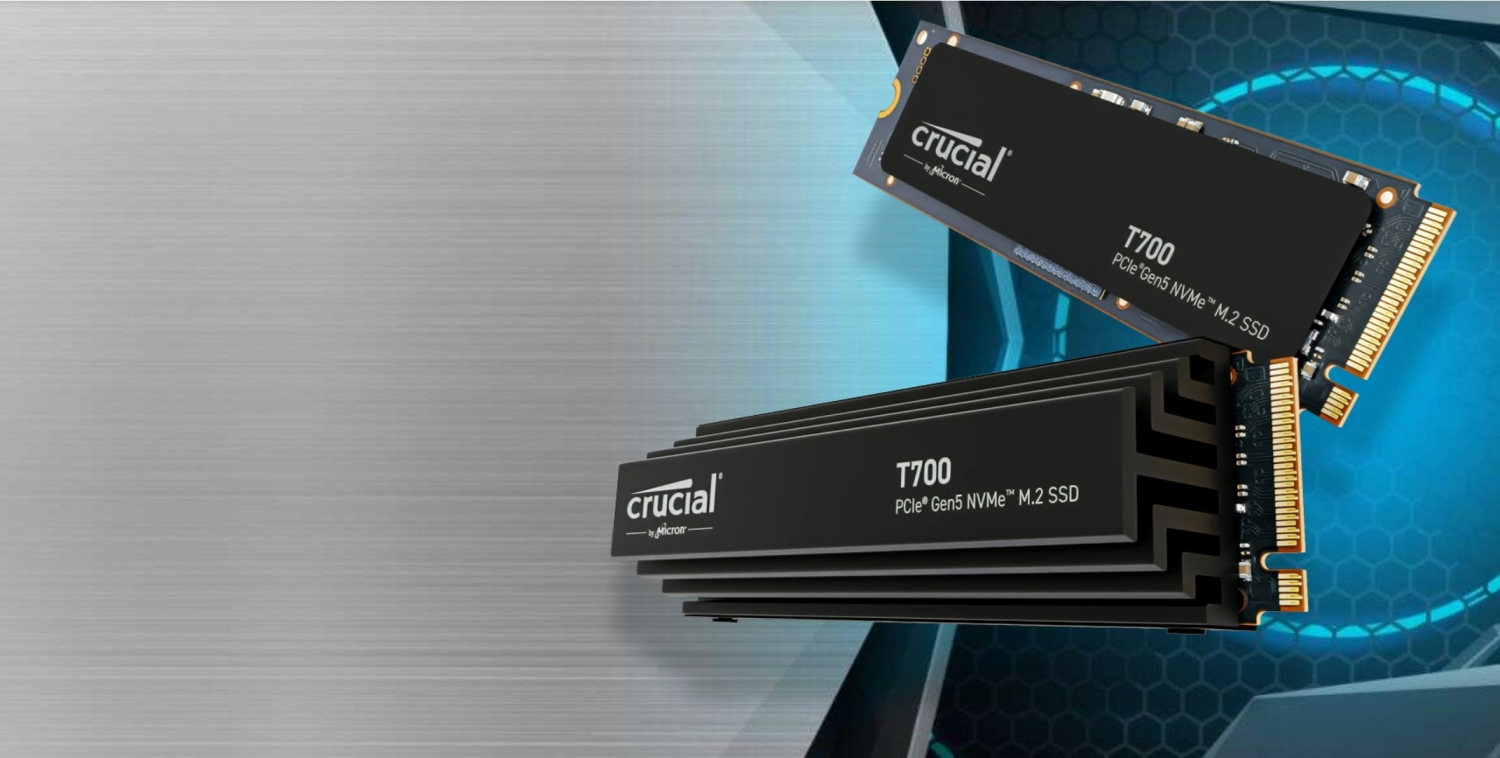 Crucial T700 Gen 5 SDD is the world's fastest, and it launches