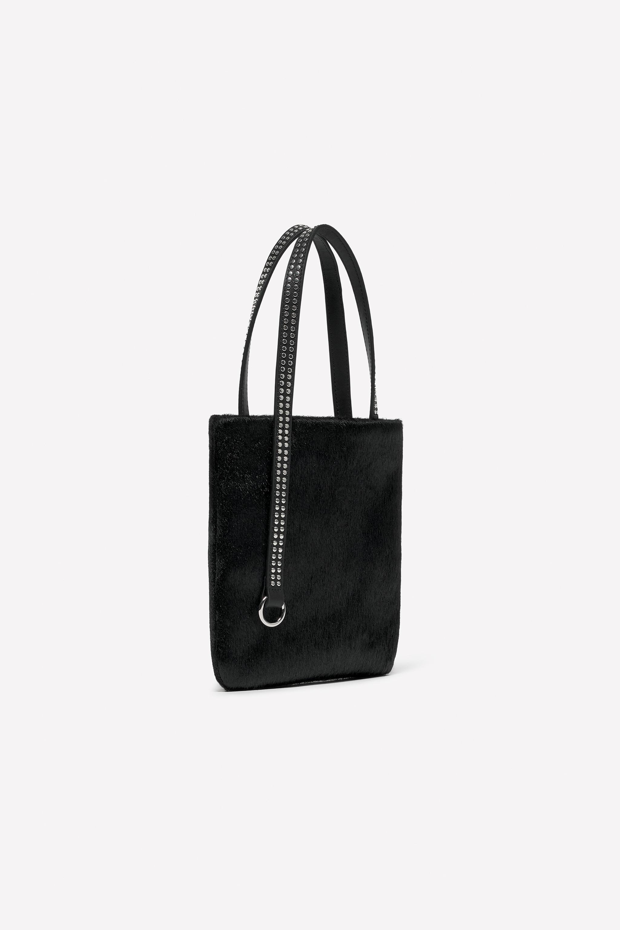 LEATHER STUDDED HANDBAG LUDOVIC DE SAINT SERNIN x ZARA - Black