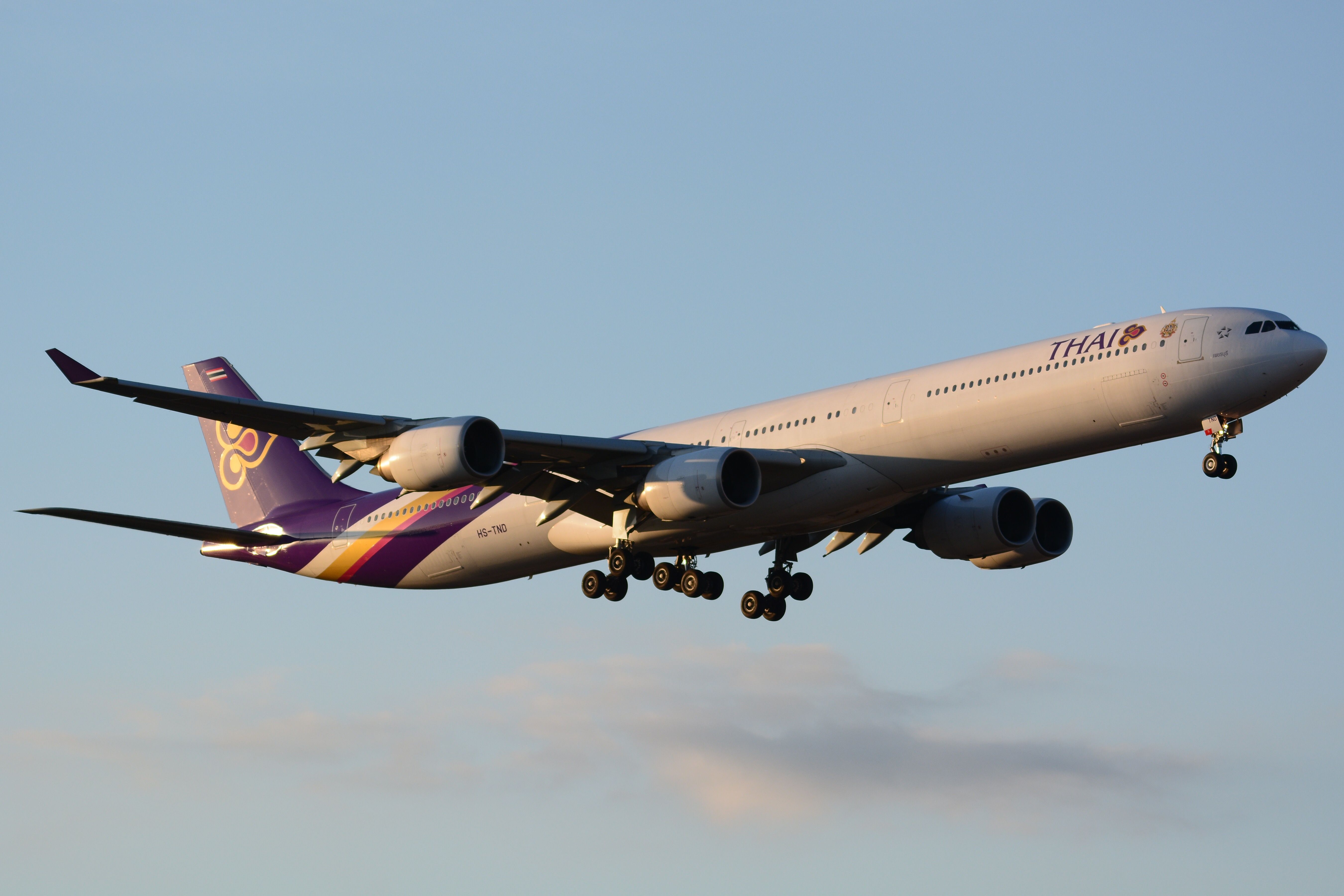 What Happened To Thai Airways' Airbus A340s?