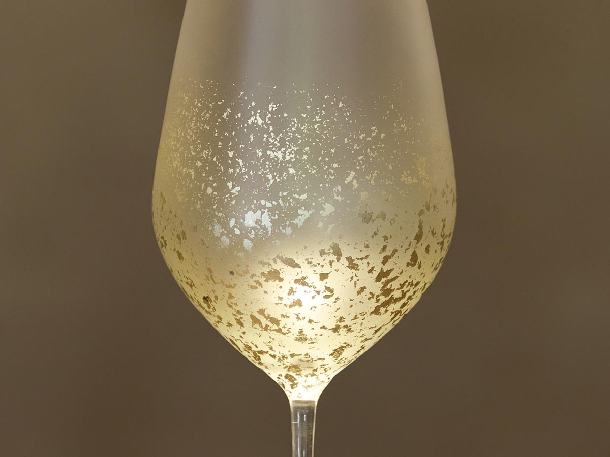 箔一 STARDUST AKARI WINE GLASS / はくいち スターダスト アカリ