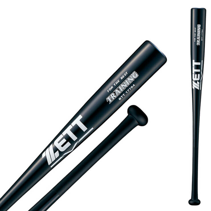 ゼット ZETT 木製 トレーニングバット 竹バット 1kg BTT17784