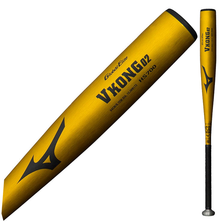 ミズノ 軟式 金属バット Vコング02 グローバルエリート ミドルバランス