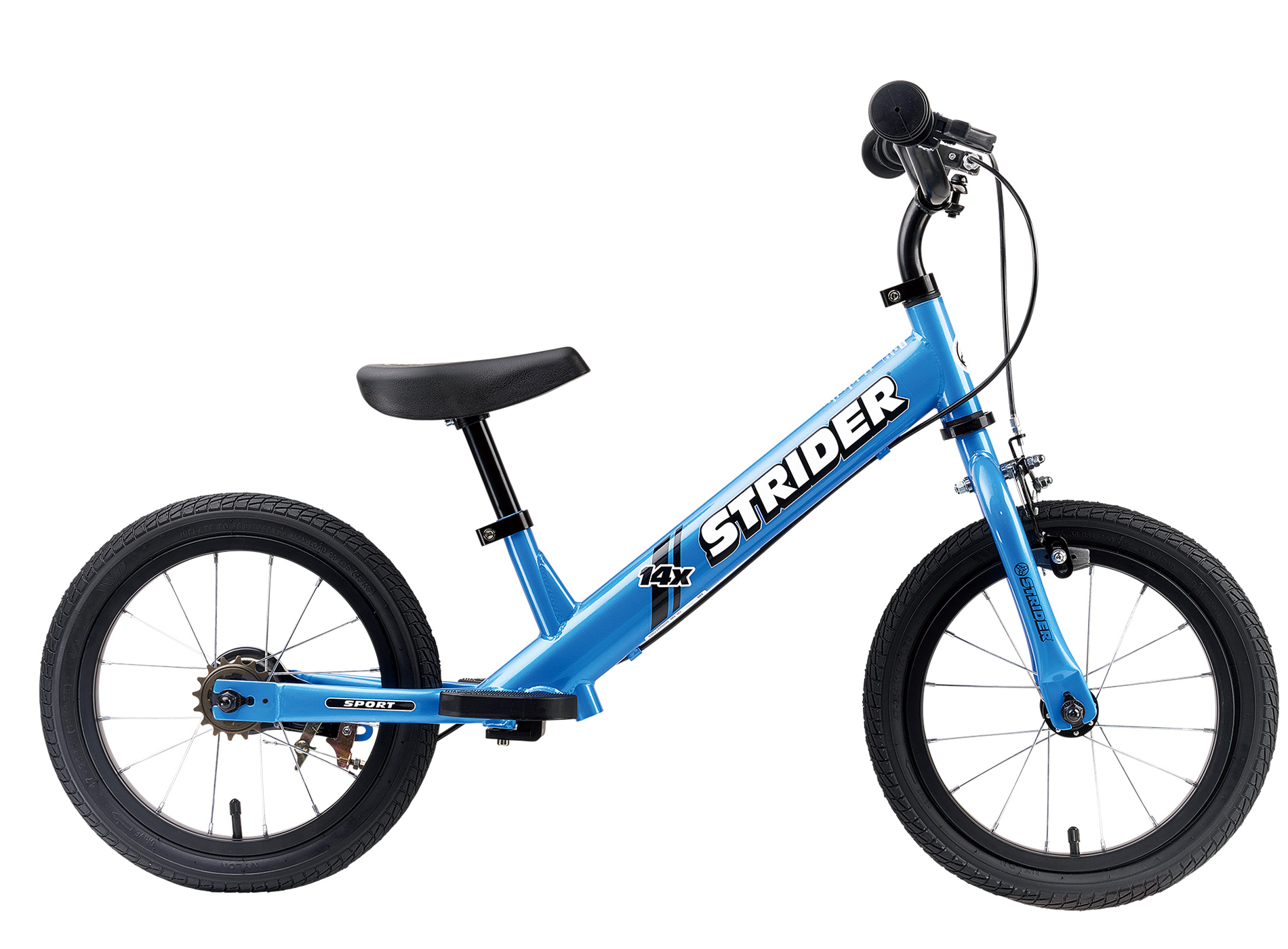 ペダルを装着できる14インチストライダー｜STRIDER 14x