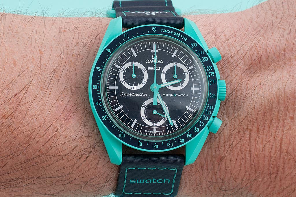 Omega Swatch Moonswatch Polar Lights Watch Review