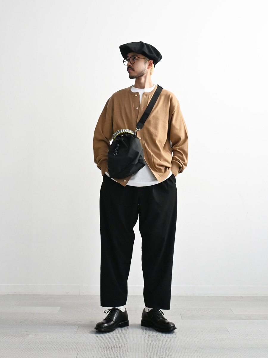 AURALEE (オーラリー) CASHMERE HARD TWIST KNIT CARDIGAN