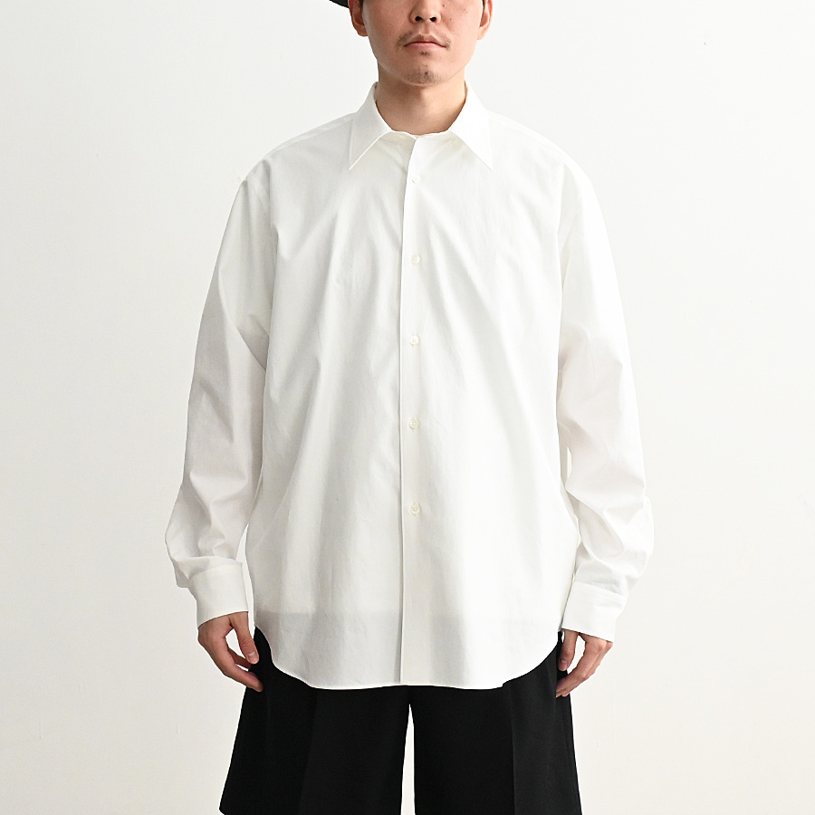 AURALEE (オーラリー) WASHED FINX TWILL SHIRT