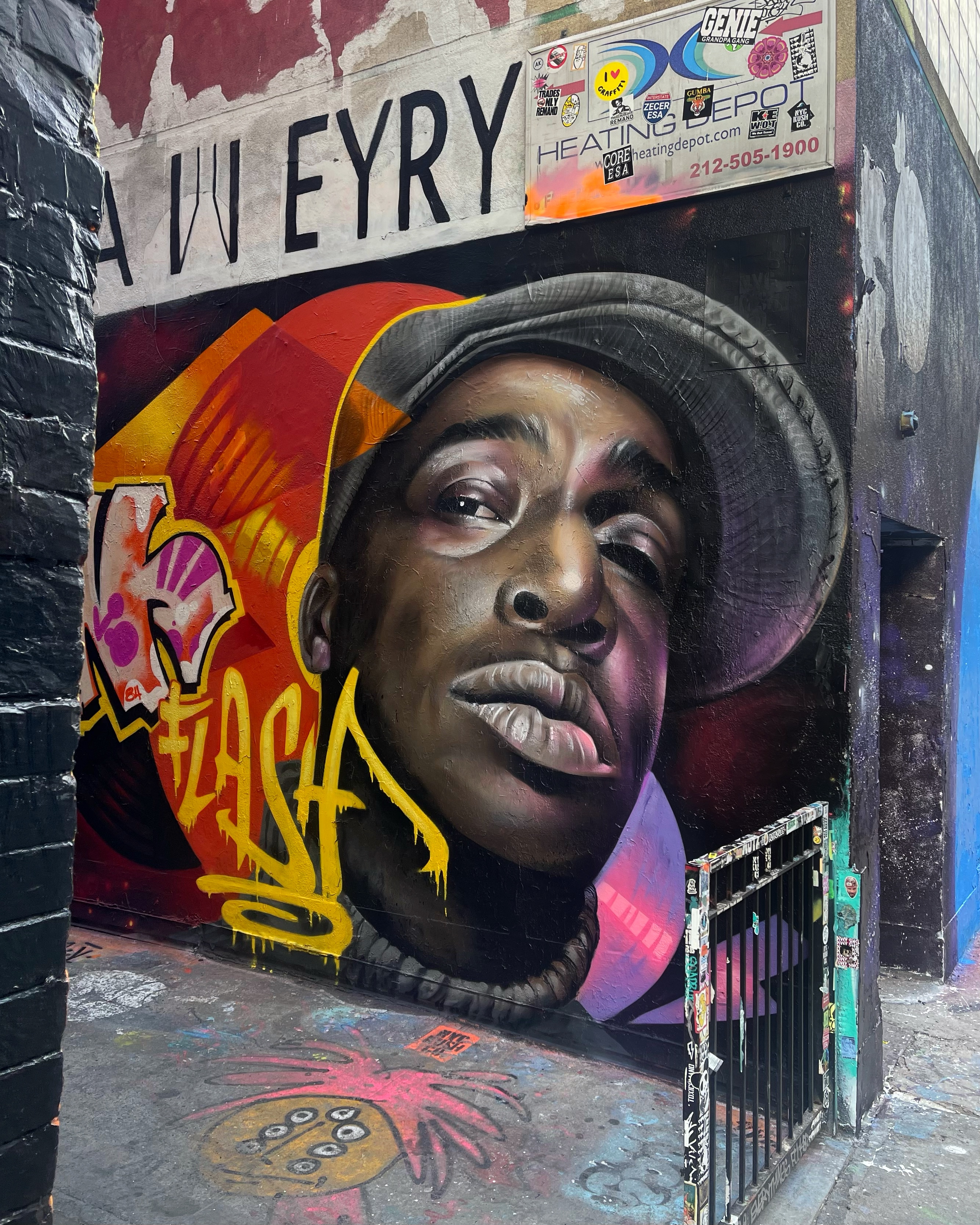 GRANDMASTER FLASH by COSA.V., sen-1 - Street Art Cities