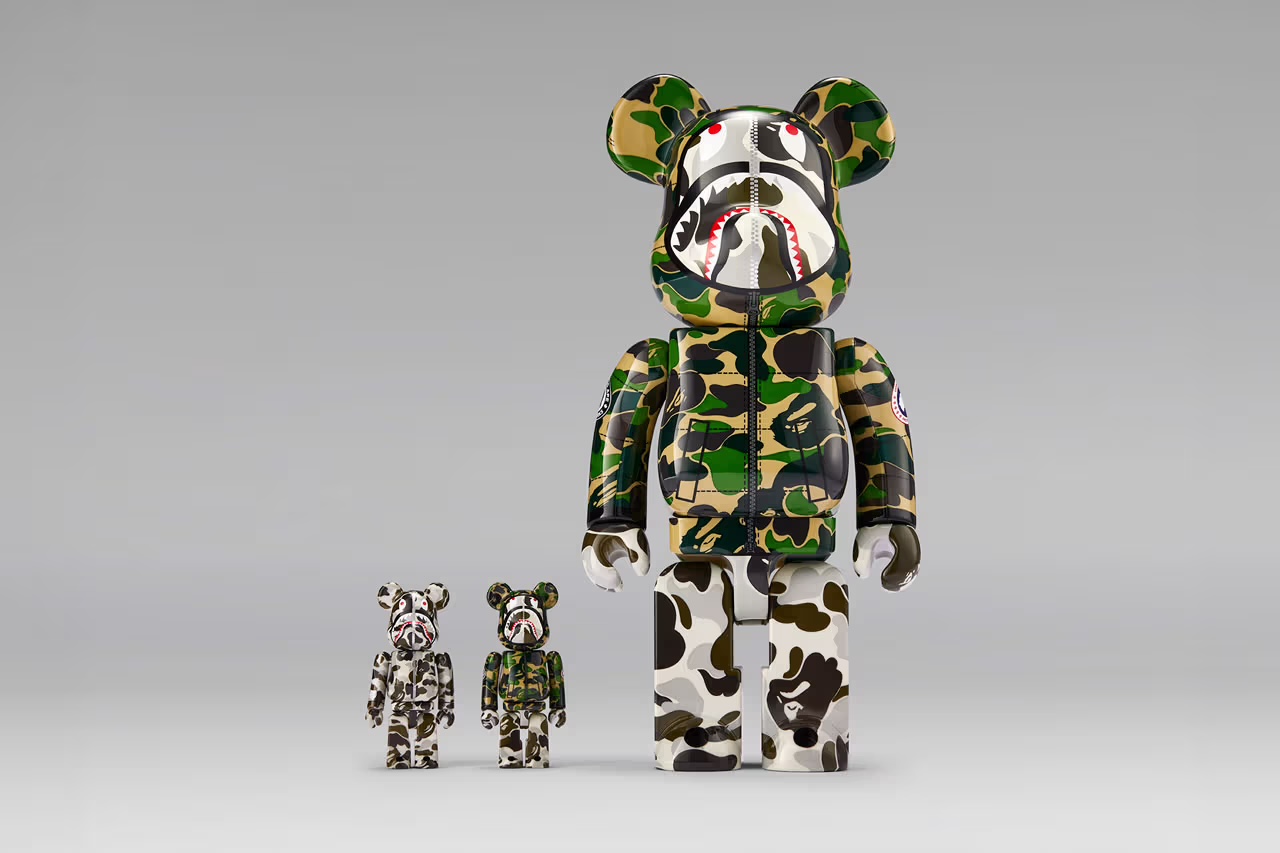 Canada Goose x BAPE ABC Crofton BE@RBRICK Revealed! | stupidDOPE