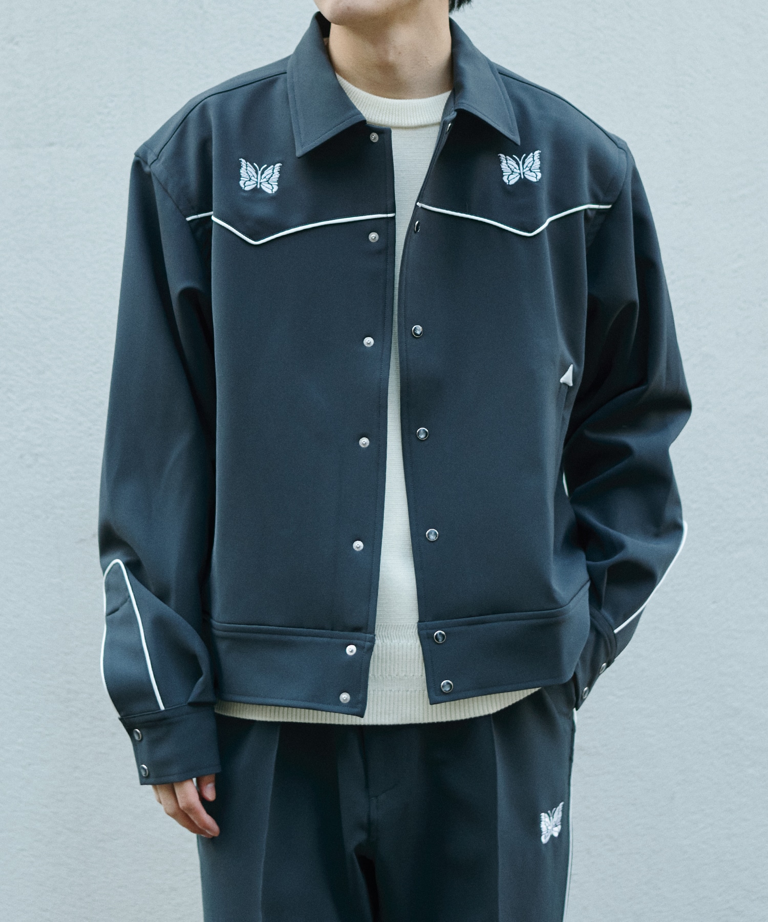 別注 Cow Boy 最安値 needles cow boy jacket ニードルス Raglan Jacket