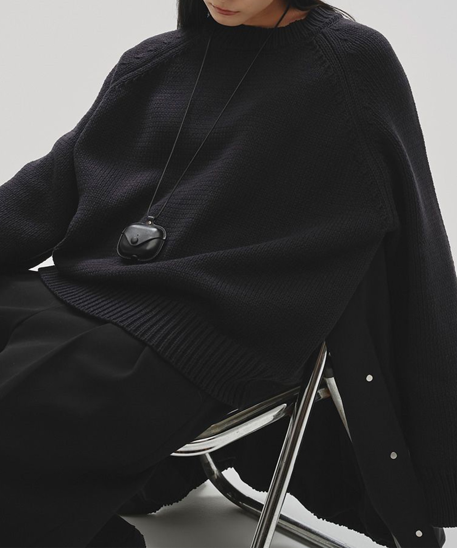 Raglan Knit Pullover(FREE BLACK): TODAYFUL: WOMENS｜ STUDIOUS