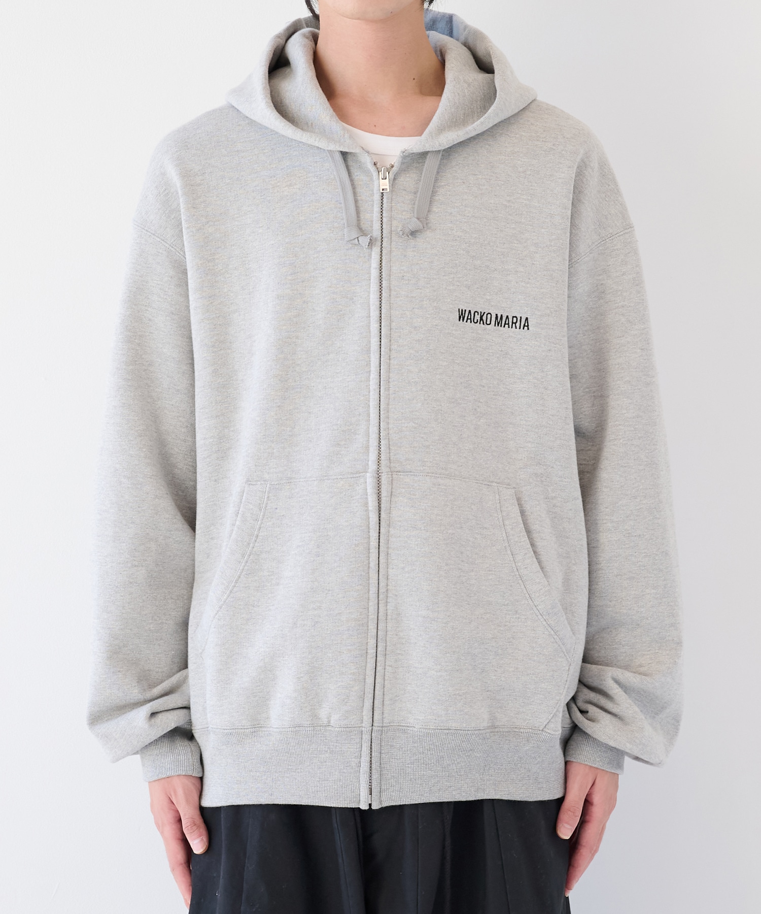 HEAVY WEIGHT FULL ZIP HOODED SWEAT SHIRT｜WACKO MARIA