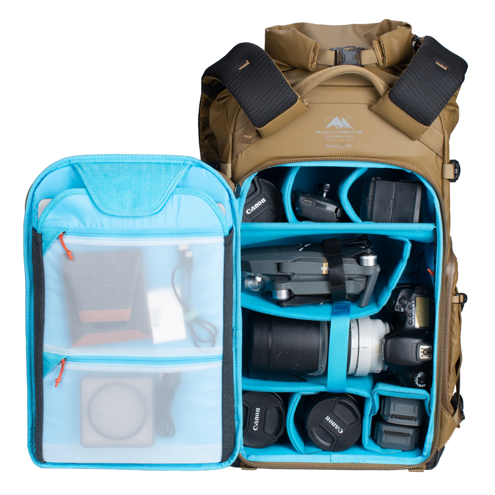テンジン 40L ロールトップ バックパック - サミットクリエイティブ
