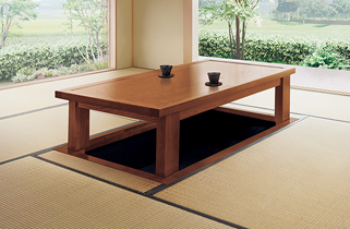 掘座卓 | 未利用空間活用 | 室内ドア・フローリング・収納 | Panasonic