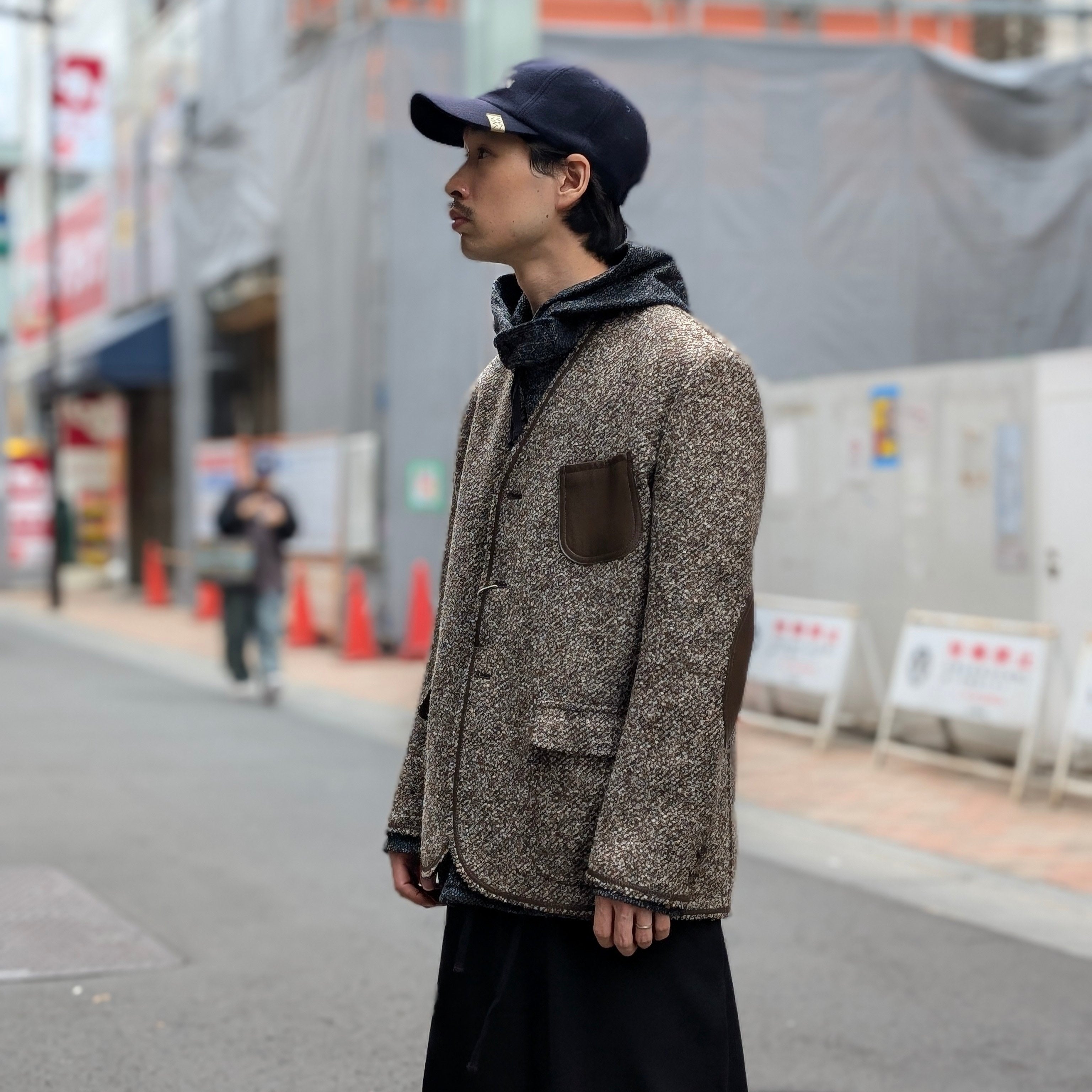 JUNYA WATANABE MAN - Wool Rayon Tweed Jacket - WN-J012-051 – Sun