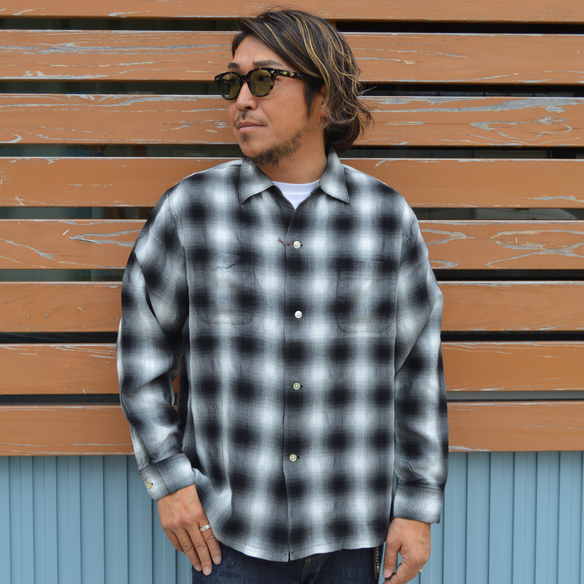 TOWNCRAFT オンブレループカラーシャツ MADE IN JAPAN – Sunny Parks