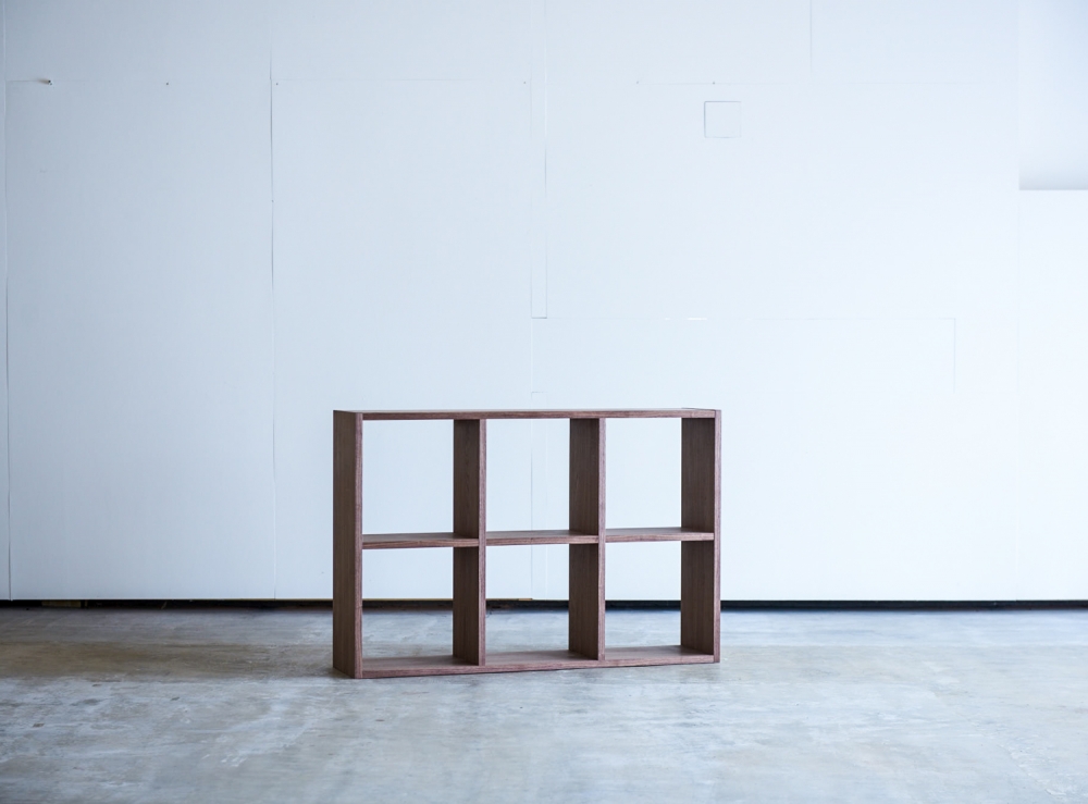 木と風 シェルフ 720 – walnut - 杉工場