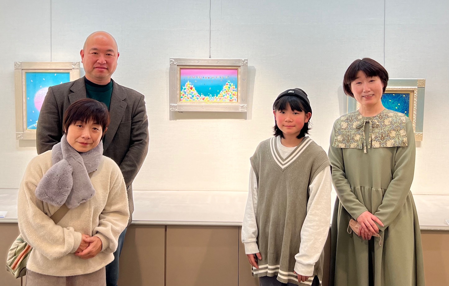 ノブ・サチさん油絵展 - 社会福祉法人 常石会 幼保連携型認定こども園
