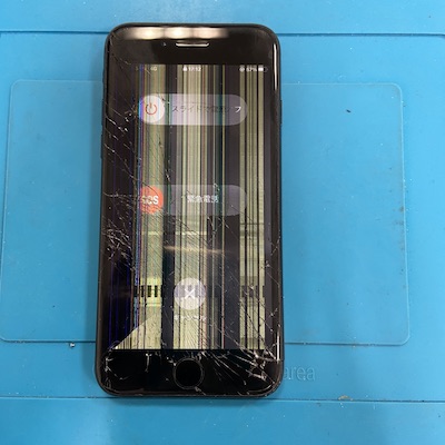 画面修理】iPhoneSE2の液晶割れ | iPhone修理ダイワンテレコム