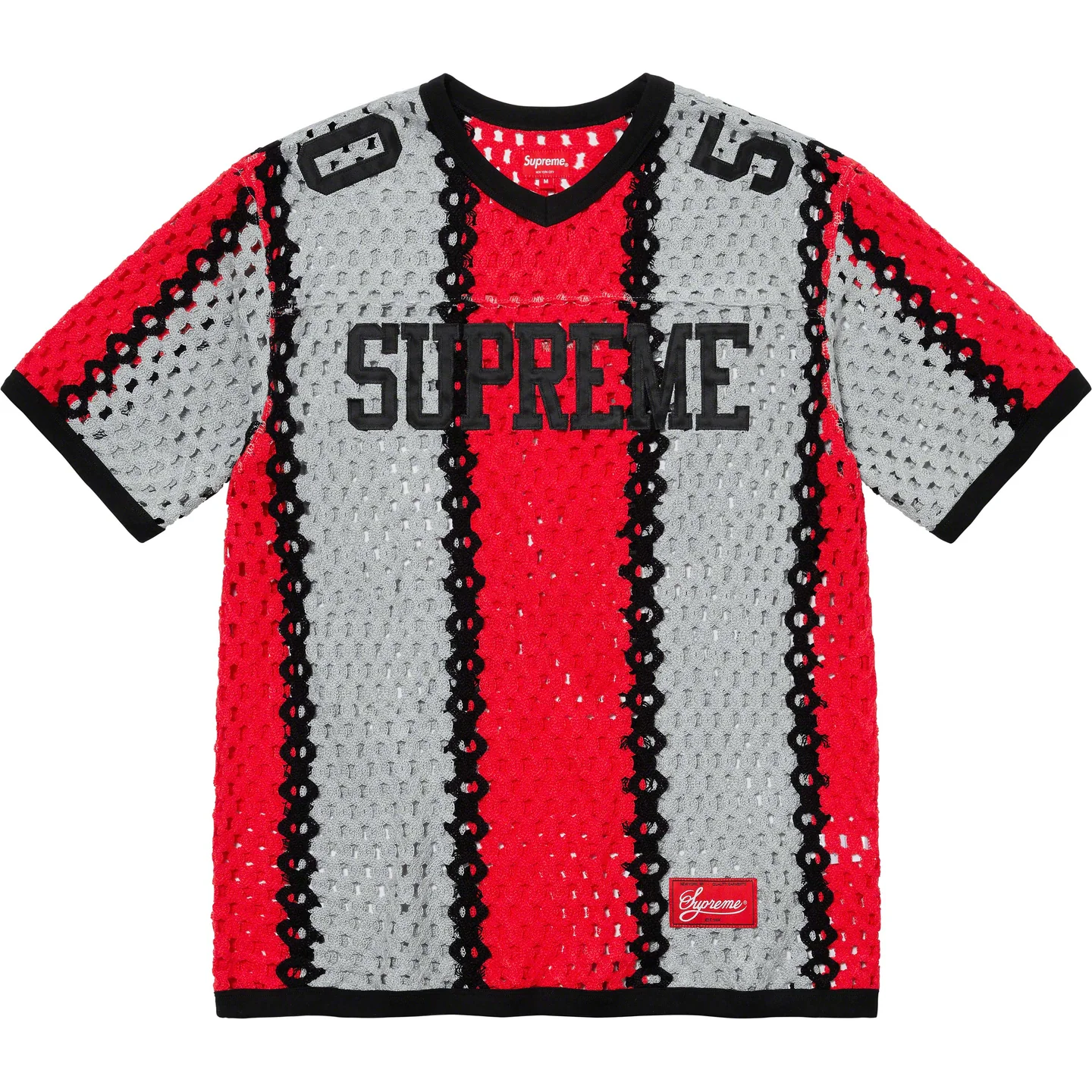 Crochet Football Jersey | Supreme 23ss