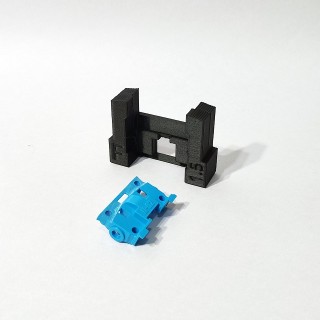 ミニ四駆 MSシャーシ用 2.0mm UP 段上げ 治具F フロント用 [UP-MS20FBK