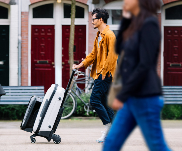 押す”革新的なラゲージシステム「バガブー ボクサー」日本上陸