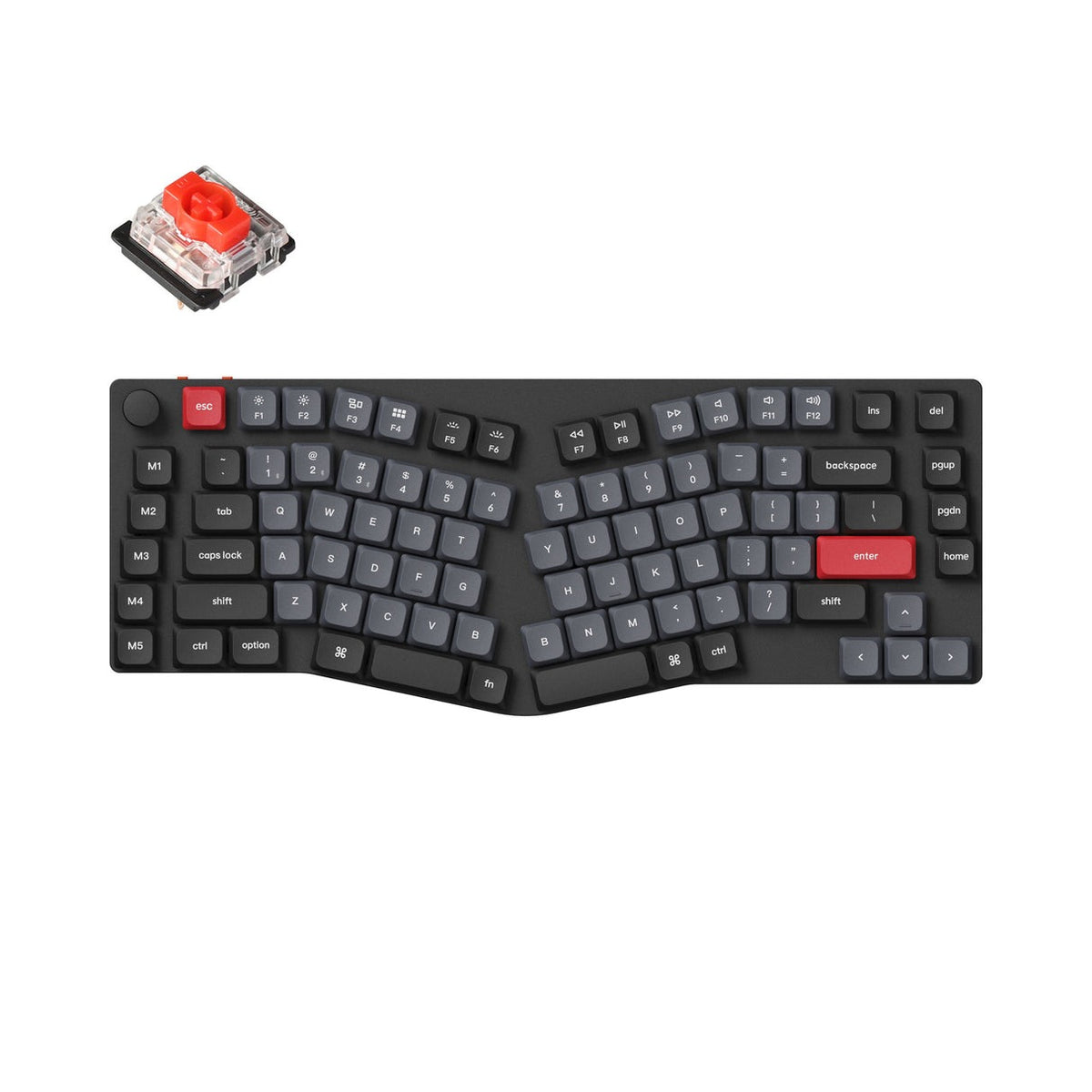Keychron K15 Pro (Aliceレイアウト) QMK/VIA ワイヤレス・メカニカル