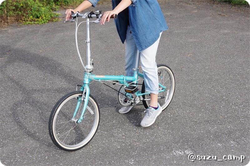 ゆるキャン△愛ここに極まれり？】折り畳み自転車「DAHON Boardwalk D7
