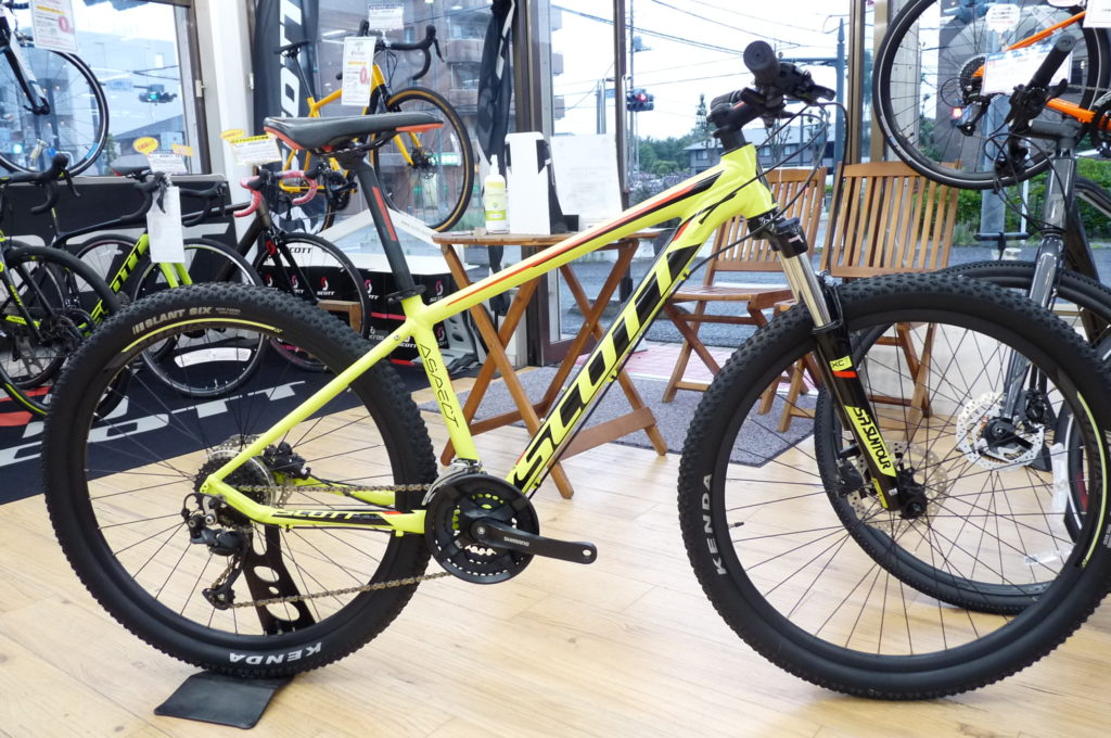 SCOTT ASPECT 750 普段の気軽なお出かけにもオススメなMTB、1台限りの